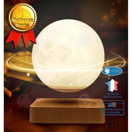 INN Rør-LED Rør LED USB 3D Magic Moonlight Nattelampe Måneskinn Bord Måneskinn Gave 14cm