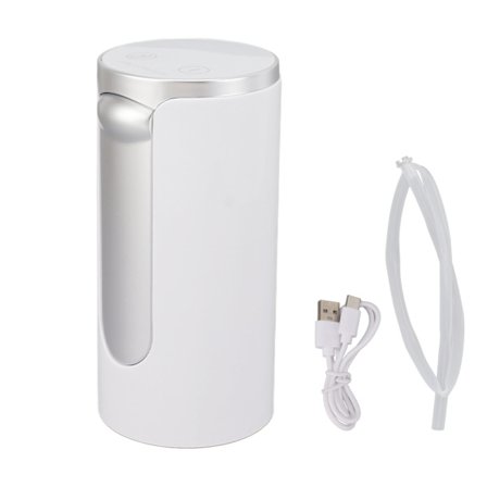 Uppladdningsbar batteridriven vattenflaskdispenser Vikbar Touch Control Låg ljudnivå Vattenpump för hem och camping