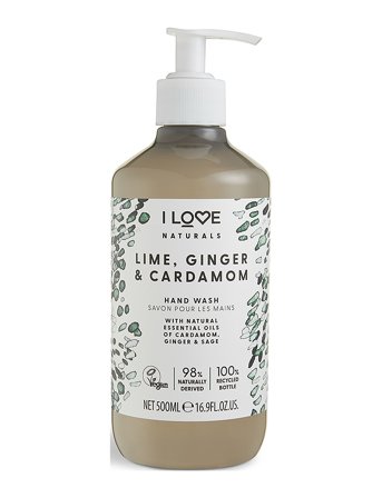I LOVE I Love Naturals Hand Wash Lime, Ginger & Cardamon 500Ml - Nude - 500 ml