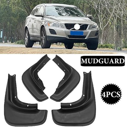 Nye opgraderinger til Volvo Xc60 2009-2013 Bilskærme Mudflaps 2010 2011 2012 Sprøjteskærme Mud Flap Mudguards Fender