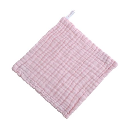 1 st Baby Muslin Spädbarn Gasväv Fyrkantig Mjuk Bad Tvätt Haklappar Gåva~ Tyg B7U0