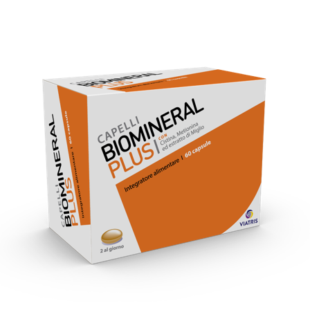 Biomineral Plus 60 Capsule - Integratore per Capelli e Unghie