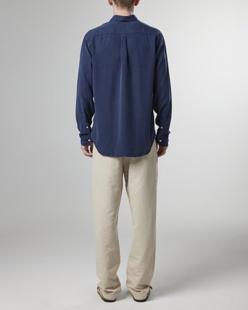 NN07 Levon 5969 Shirt male Blue Lyocell