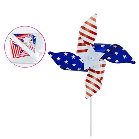 American Flag Windmill Toy 19CM