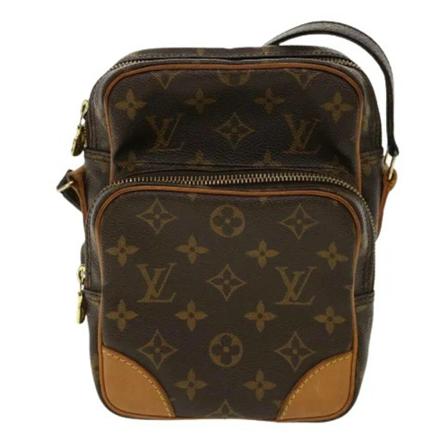 Louis Vuitton Vintage, Pre-owned Canvas louis-vuitton-bags Bruin, Dames, Maat:ONE Size