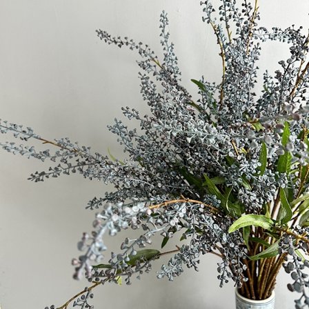 3-grenet saltet frugt, blød gel, akacie, nordisk boligindretning, falsk frugtgren, fotograferingsrekvisit