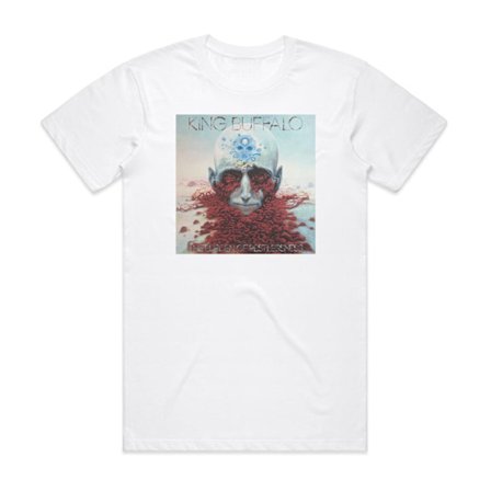 King Buffalo The Burden Of Restlessness Album Cover T-Shirt Hvid
