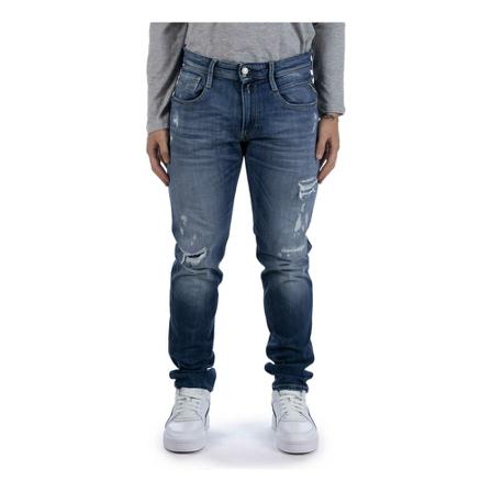 Replay Slim-fit Jeans blå, Herr, Herr, Storlek: W30 L32