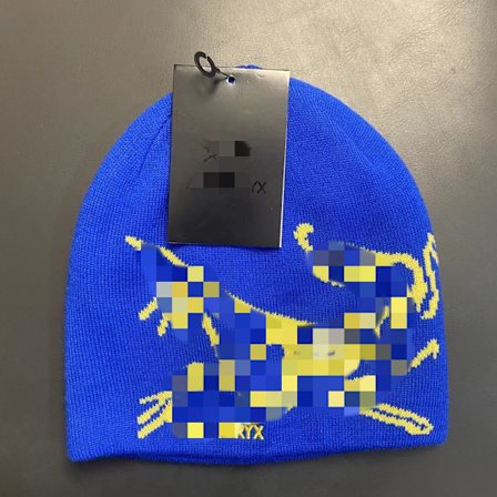 Strikket hue til mænd, afslappet varm vinterhue til ski