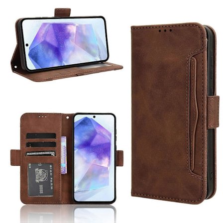 Etui til Samsung Galaxy A35 5G Deksel Justerbar Avtakbar Kortholder Magnetisk lukking Lær Lommebok Kompatibel med Samsung Galaxy A35 5G Etui