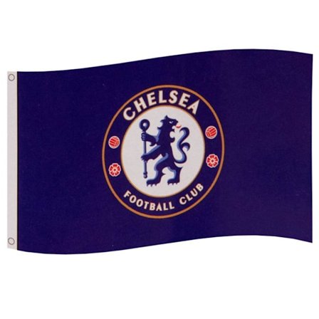 Chelsea FC Flag One Size Blue Blu