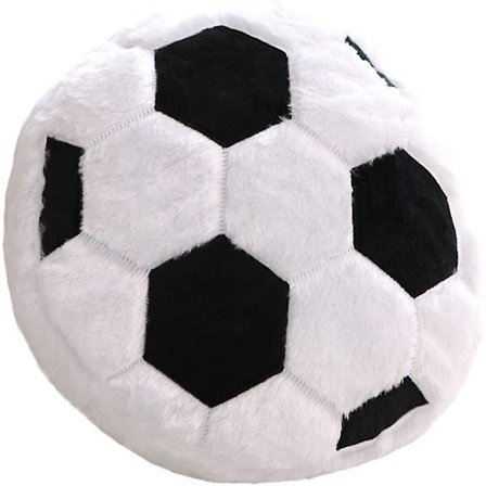 17,7 tuuman jalkapallon MM-kisat pehmoinen tyyny pehmeä pörröinen sametti täytetty tyyny [DB]