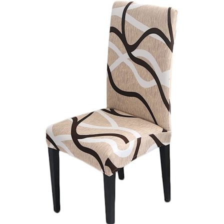 Stoltrekksett med 4/6 stretch moderne stolovertrekk for Dini