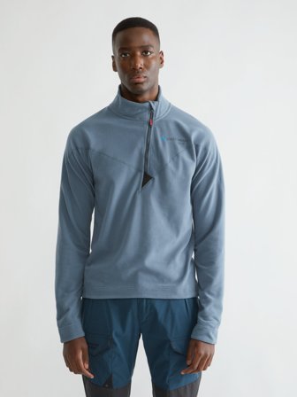 Klättermusen Sigyn Half Zip Genser Herre - Thistle Blue - Men's - XL