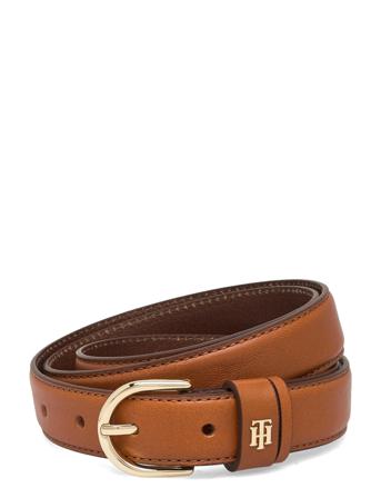 Th Timeless Belt 2.5 Bombe Belte Brun Tommy Hilfiger