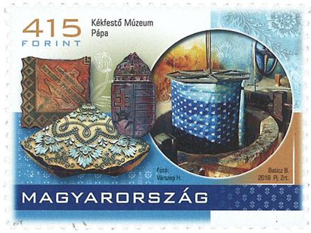 Ungarn - Kékfestö Museum - Postfrisk frimærke