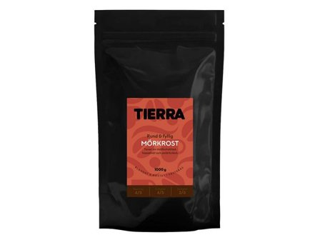 TIERRA VERDE Kaffe Mörkrost 1kg - Lyreco - Kök och servering - Kaffe och te - Bryggkaffe
