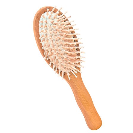 Croll & Denecke Hårbørste Oval M. Træknopper 1 stk., Hår, Hårbørster, Øvrige