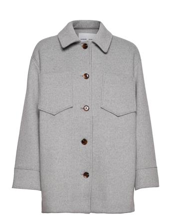 Di Overshirt 12847 Overshirts Grå Samsøe Samsøe