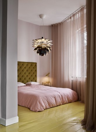 PH Kongle taklampe Ø60 - sort