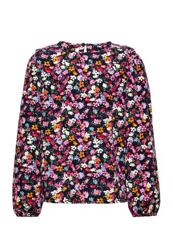 Kogselma L/S Shoulder Pad Top Ptm Blus Tunika Multi/mönstrad Kids Only