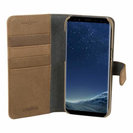 Champion 2 I 1 Wallet Samsung S8+ - Äkta Läder