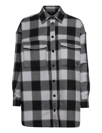 Checked Overshirt Patterned Calvin Klein Jeans