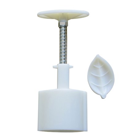 30g Mooncake form plast mould bladformad fatform gör-det-själv- form för midhöstfestivalen