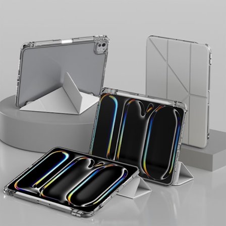 iPad Pro 13 2024 - Mutural Y-Formad DeformationsSkal Läder Fodral