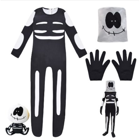 Halloween kostume skelet fuldt sortiment af zombie død spøgelse rolle performance kostume mecha