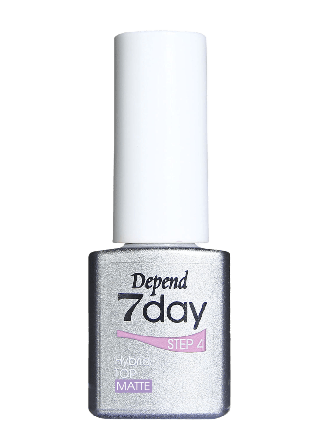 Depend 7day Hybrid Polish WOW Collection Nagellack Dam Transparant 5 ML