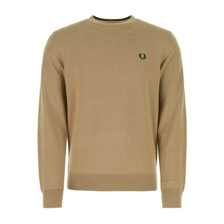 Fred Perry, Knitwears Beige, Heren, Maat:S