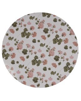 Brodbrikke Plerargonia Hvit