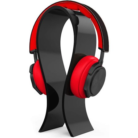 Akryl Hodetelefonstativ Gaming Headset Holder/Henger, Ekstra Tykk - Svart