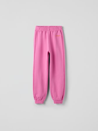 Polarn O. Pyret - Sweatpants - 140 - Childrenswear - pink