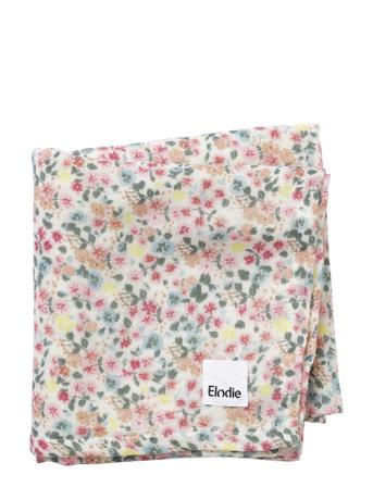 Bamboo Muslin Blanke - Floating Flowers Baby & Maternity Baby Sleep Muslins Muslin Blankets Multi/mønstret Elodie Details