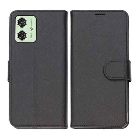 Motorola Moto G54 5G Plånboksfodral med Stativ - Svart