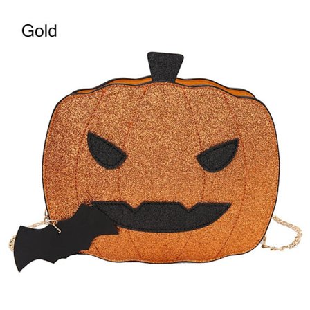 Halloween Pumpkin Bag Crossbody Bag GULD