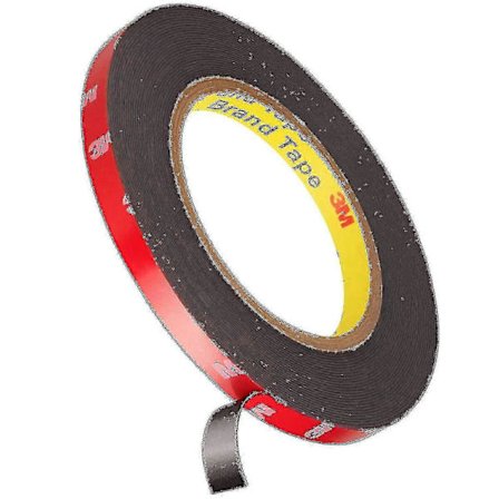 3m Vhb Ekstra Sterk Dobbeltsidig Tape 3m X 10mm Sort Vanntett Høy Temperaturbestandighet