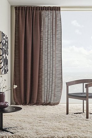 Jotex - Multifunctioneel Gordijn 1-pack - Extra Breed Chocoladebruin Chocoladebruin - TESS - Koop Multifunctionele gordijnen bij Jotex