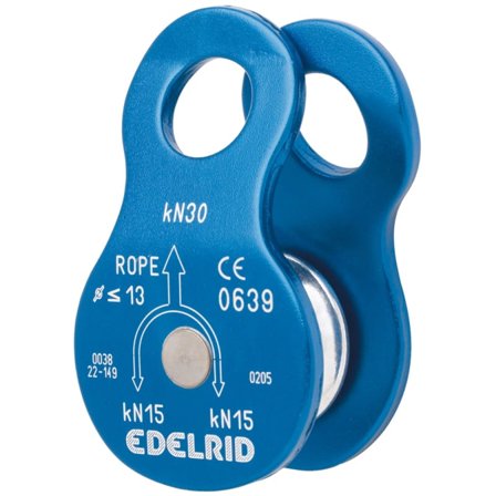 Edelrid Turn Umlenkrolle Mountaineering equipment Blue OneSize
