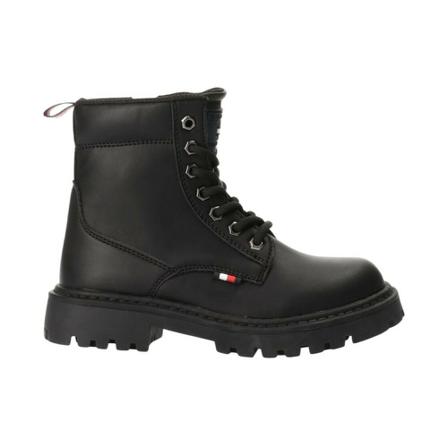 Tommy Hilfiger Lace-up Laarzen , Zwart , Dames , Maat: 35 EU Laarzen