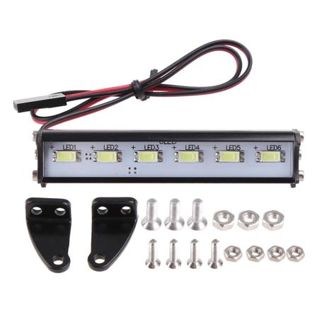 Rc-modell racerbiltilbehør Taklys for 1/10 Trx4 aksialutstyr