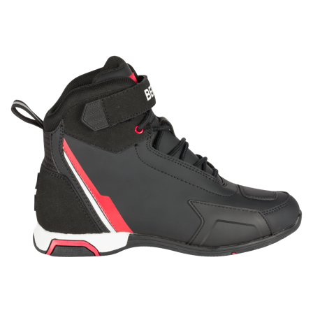 Buty Motocyklowe Bering Jag Damskie Czarny/Złamany Biały/Czerwony 36