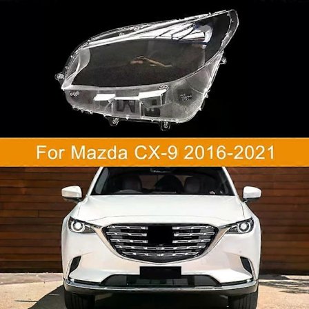 Ajovalon suojus Ajovalojen linssikuori Läpinäkyvä lampunvarjostin Lasinen ajovalomaski Yhteensopiva Mazda CX-9 CX9 2016 2017 2018 2019 2020 2021 - 
