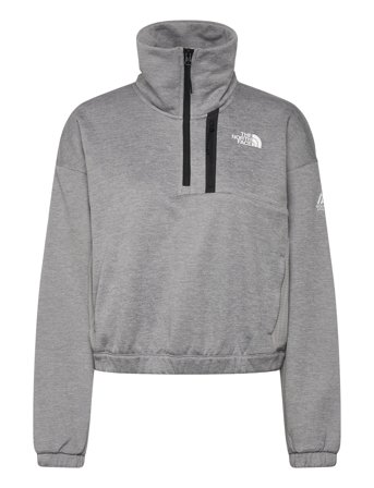 The North Face W Ma Fleece Interest 1/4 Zip - Grey - L