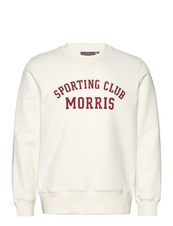 Welton Sweatshirt Sweat-shirt Genser Creme Morris*Betinget Tilbud
