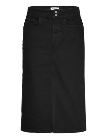 Trucker Jean Skirt Black Filippa K