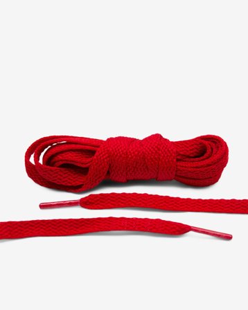 Lace Lab - Flat Shoe Laces - Red
