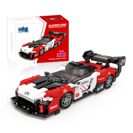 11 Speed ​​Champion Racerbil Byggeklodser MOC Samleklodser Berømte Sportsvogne Legetøj Børnegaver GT3 390 Dele Uden Æske Pose